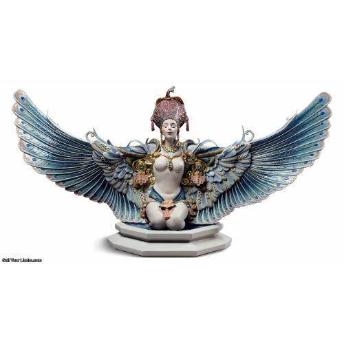 Lladro Winged fantasy Woman Sculpture Limited Edition 01002005