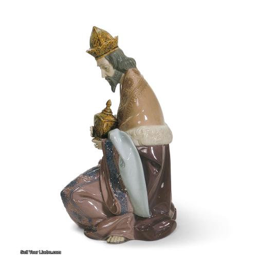 Lladro King Gaspar Nativity Figurine 01001424