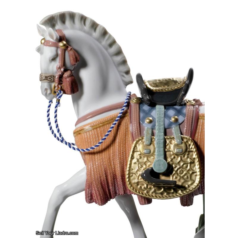 Lladro THE WHITE HORSE OF HOPE 01008577