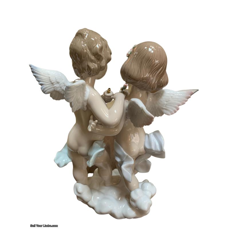 Lladro 06803 Waiting for a Rainbow - Mint Condition Retired Lladro Figurine