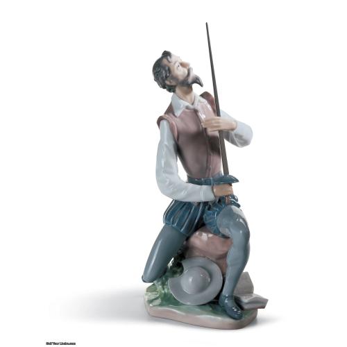 Lladro Oration Quixote Figurine 01005357