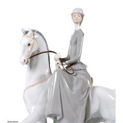 Lladro Woman on Horse 01004516