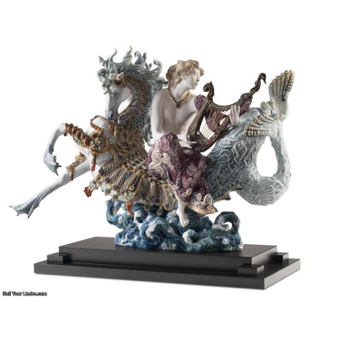 Arion on A Seahorse Sculpture Limited Edition 01001948