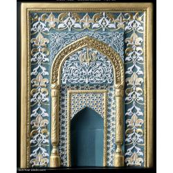Mihrab - Green Sculpture. Limited Edition 01001952