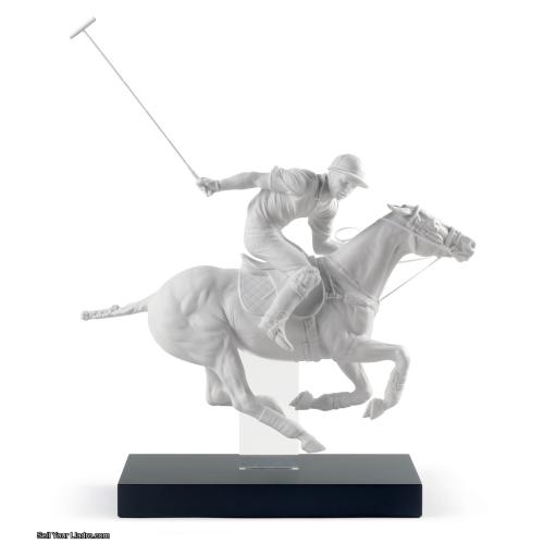 Lladro Polo Player Figurine. Limited Edition 01008719