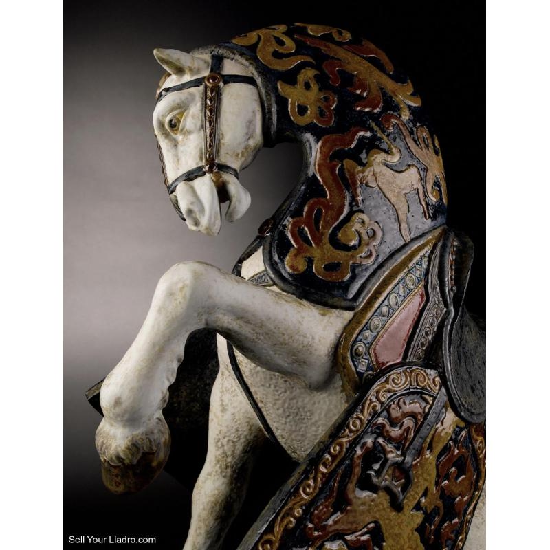 Oriental Horse Sculpture. Limited Edition 01001944