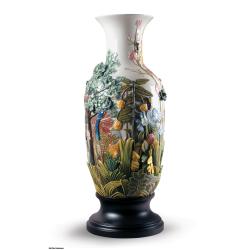 Lladro Paradise Vase Animal Life Figurine. Limited Edition 01002003