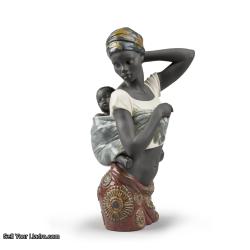 African Bond Mother Figurine 01009159 Lladro