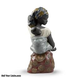 African Bond Mother Figurine 01009159 Lladro