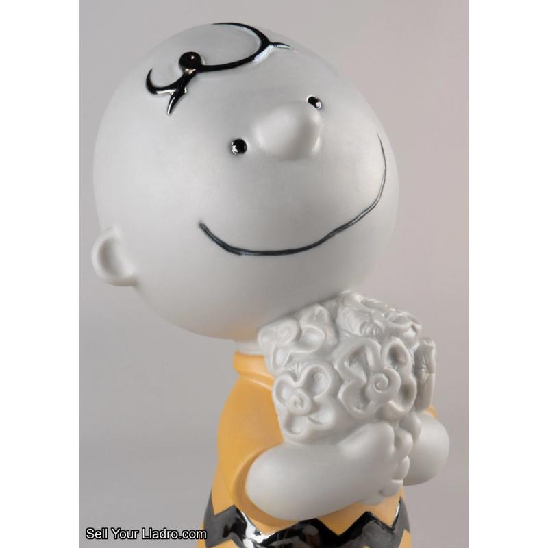 Charlie Brown Figurine 01009491 Lladro