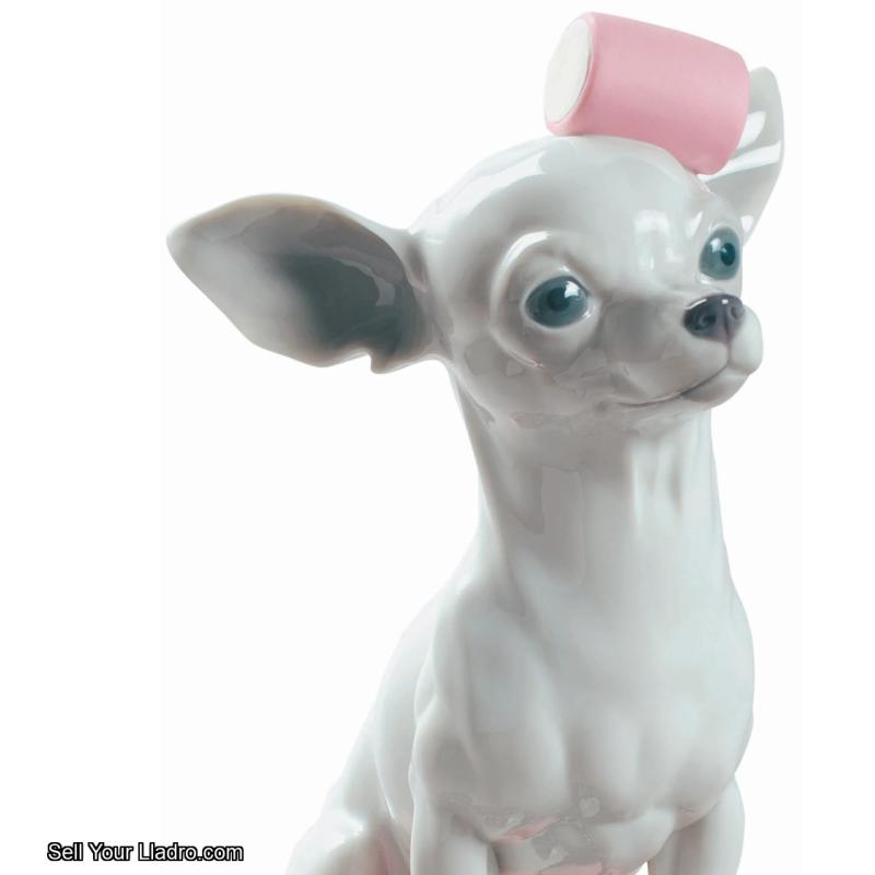 Chihuahua with Marshmallows Dog Figurine 01009191 Lladro