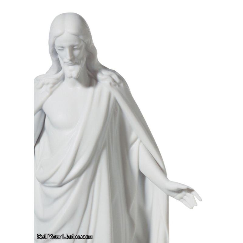 Lladro Christ Figurine. Left 01018217