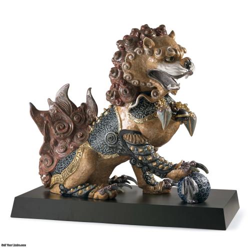 GUARDIAN LION SPECIAL EDITION 01001989 Lladro Retired