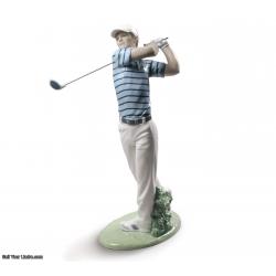 Golf Champion Man Figurine 01009228 Lladro