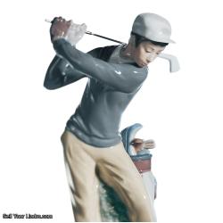 Golfer man Figurine 01004824