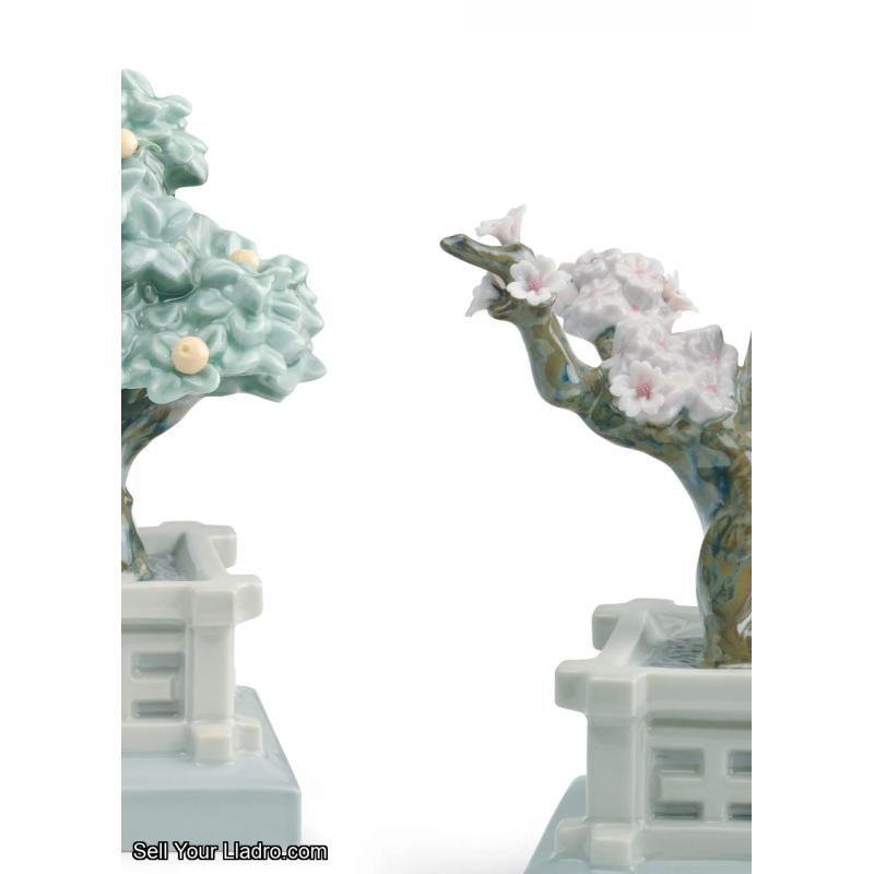 Japanese Tree Pots Figurine 01008455 Lladro