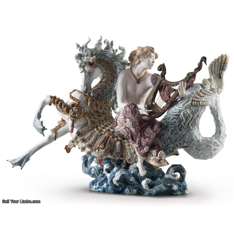 LLADRO ARION ON A SEAHORSE ​01001948