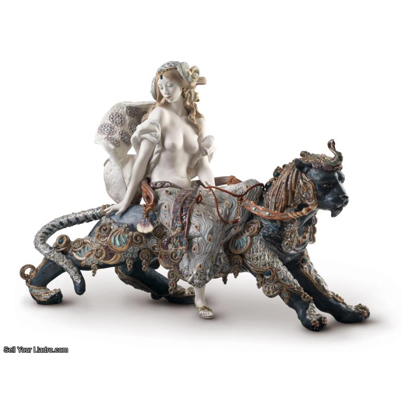LLADRO BACCHANTE ON A PANTHER 01001949