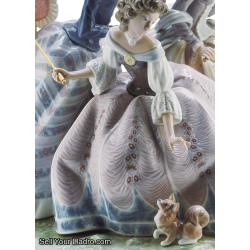 Lladro Three Sisters Sculpture. Limited Edition 01001492