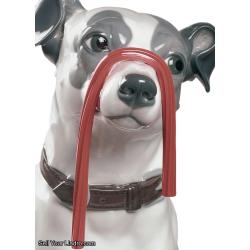 Lladro Jack Russell with Licorice Dog 01009192