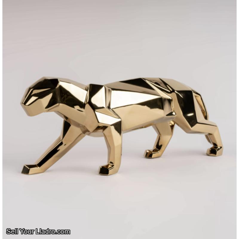 Lladro ORIGAMI PANTHER FIGURINE 01009580