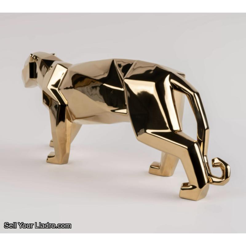Lladro ORIGAMI PANTHER FIGURINE 01009580