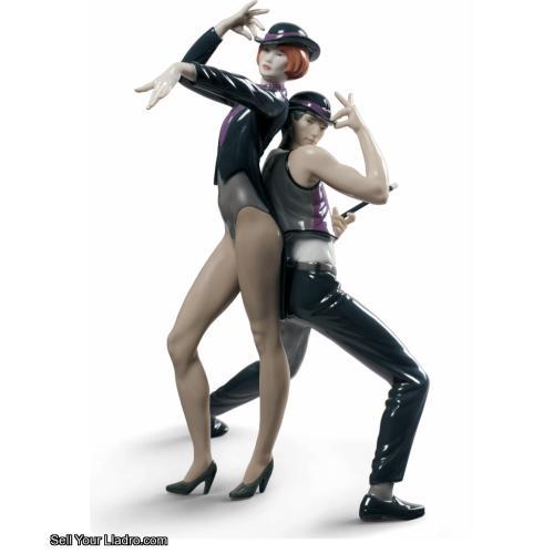 Lladro All That Jazz Dancing Couple Figurine 01009244