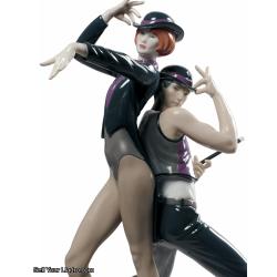 Lladro All That Jazz Dancing Couple Figurine 01009244