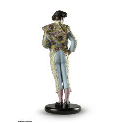 LLADRO Bullfighter Figurine. Blue. Limited Edition 01002013