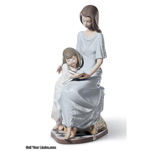 Lladro Bedtime Story Mother Figurine 01005457