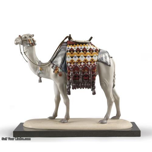 Lladro Camel Figurine Gloss. Limited Edition 01002008