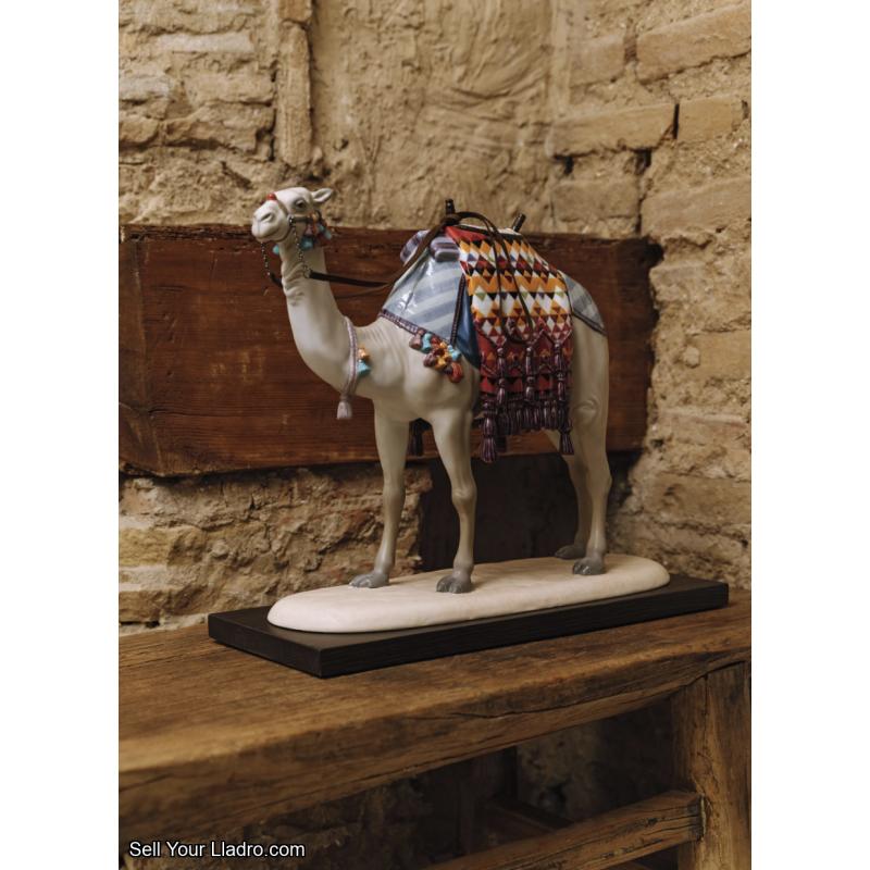 Lladro Camel Figurine Gloss. Limited Edition 01002008