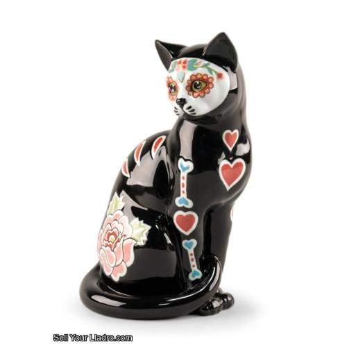 Lladro Catrina Cat Figurine 01009481