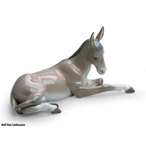Lladro Donkey Nativity Figurine 01005483
