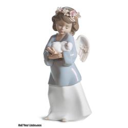 Lladro Heavenly Love Angel Figurine 01006856