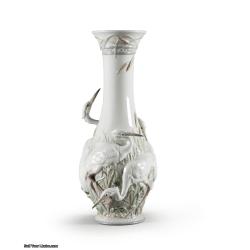 Lladro Herons' Realm Vase 01006881