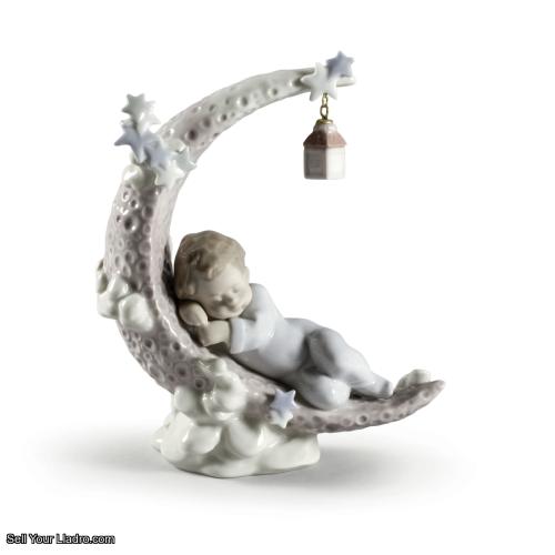 Lladro Heavenly Slumber Boy Figurine 01006479