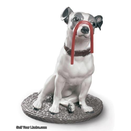Lladro Jack Russell with Licorice Dog 01009192