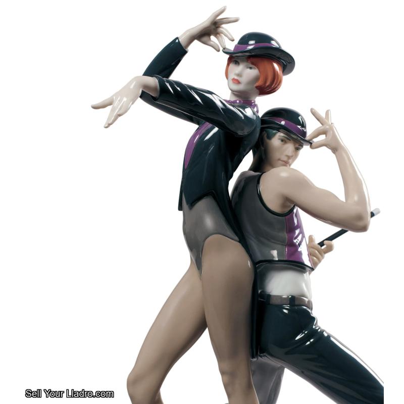 All That Jazz Dancing Couple Figurine 01009244 Lladro