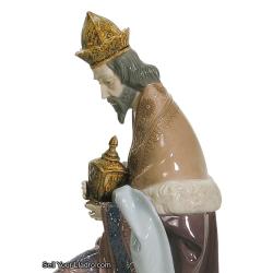 Lladro King Gaspar Nativity Figurine 01001424