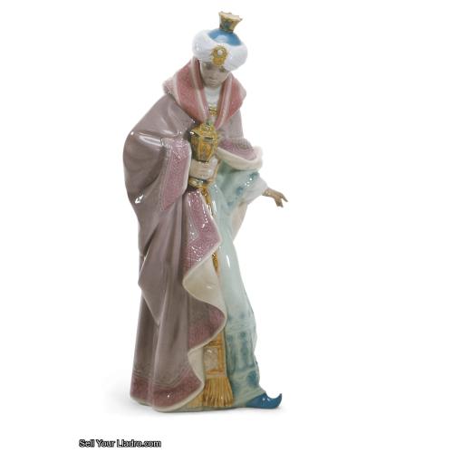 Lladro King Balthasar Nativity Figurine 01001425
