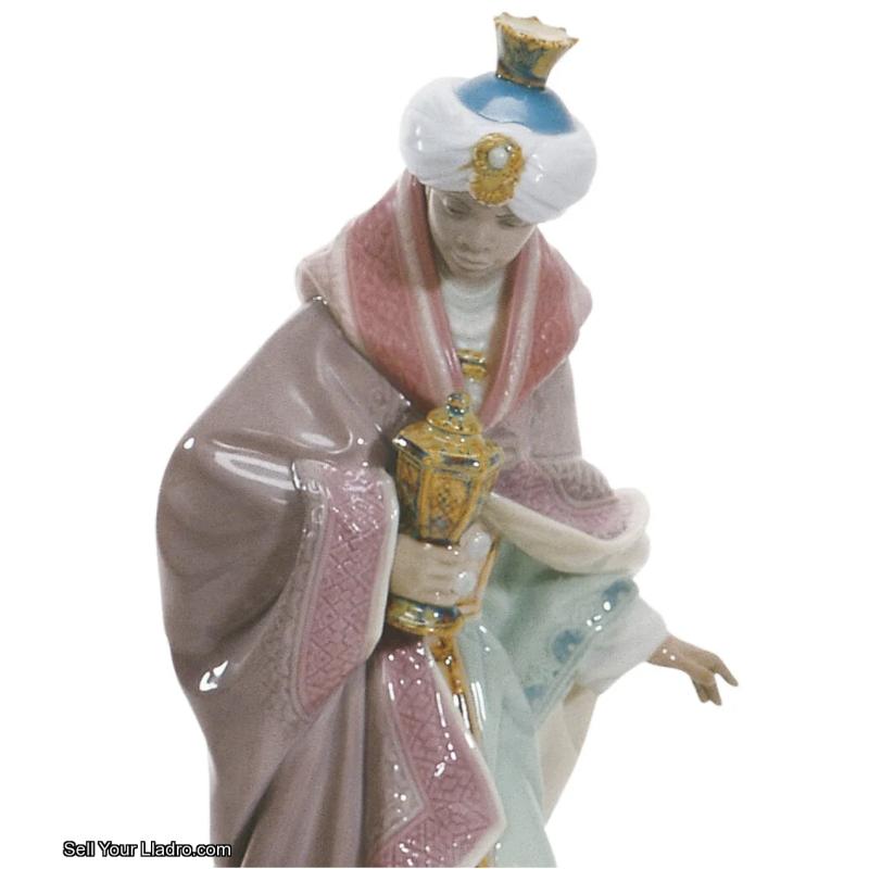 Lladro King Balthasar Nativity Figurine 01001425