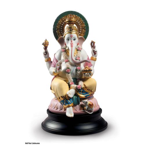 Lladro Lord Ganesha Sculpture. Limited Edition 01002004