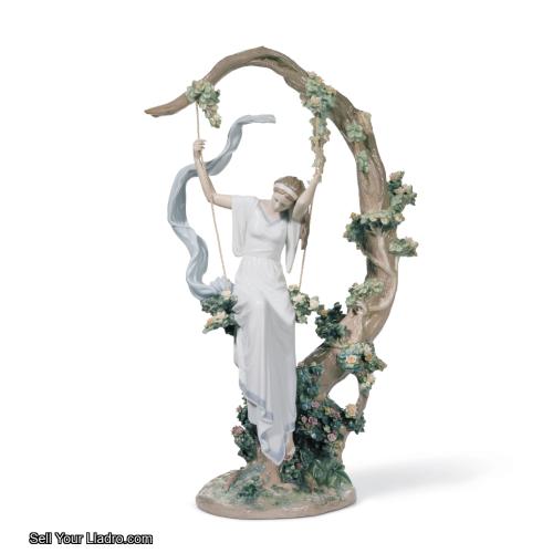 Lladro Living in a Dream Woman Figurine. Limited Edition 01001901