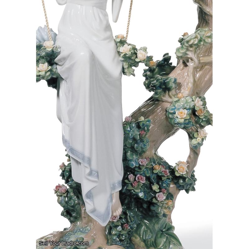 Lladro Living in a Dream Woman Figurine. Limited Edition 01001901