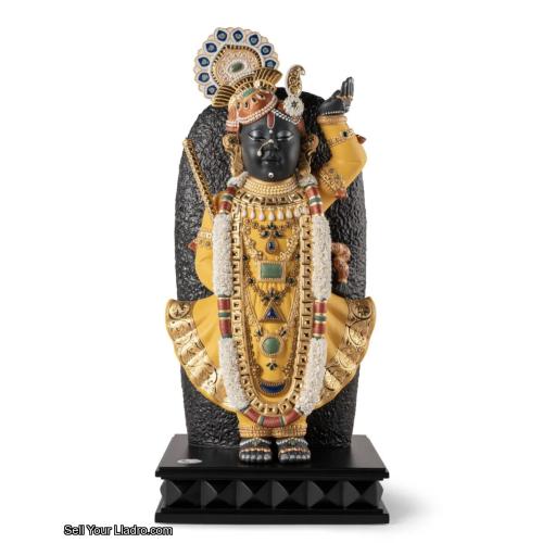 Lladro Lord Shrinathji Sculpture. Limited Edition 01002029