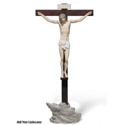 Lladro Our Savior Crucifix Figurine Tabletop 01006911