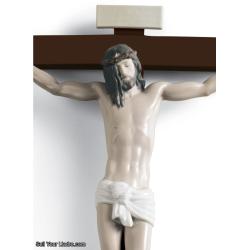 Lladro Our Saviour Crucifix Figurine Wall Art 01006912