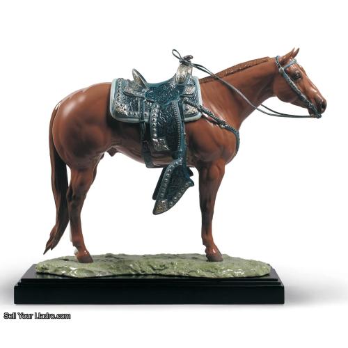 Quarter Horse Sculpture. Limited Edition 01001980