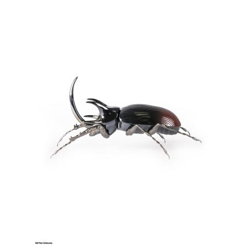 Lladro Rhinoceros Beetle Figurine 01009425
